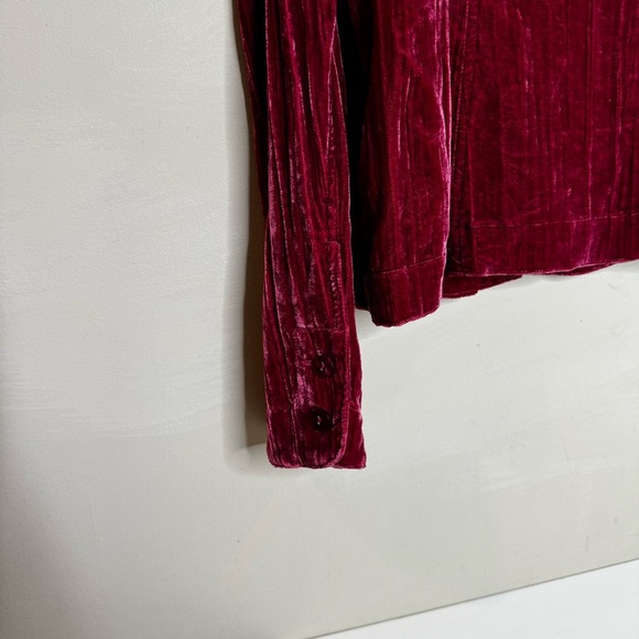 Croft & Barrow Burgundy Red Jacket Blazer - Picture 4 of 11